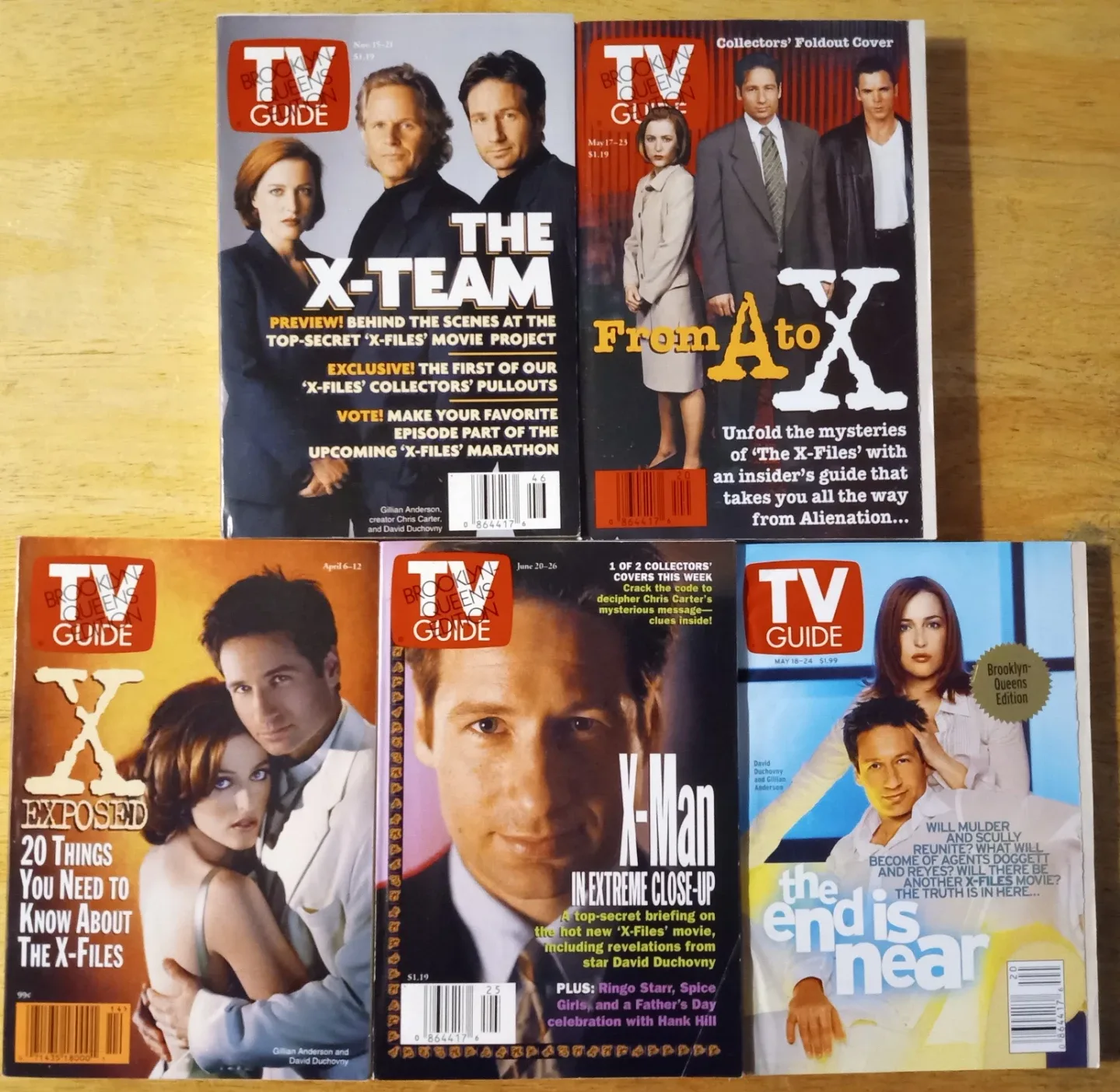FREE!!  TV Guide - The X-Files Collector's Issues