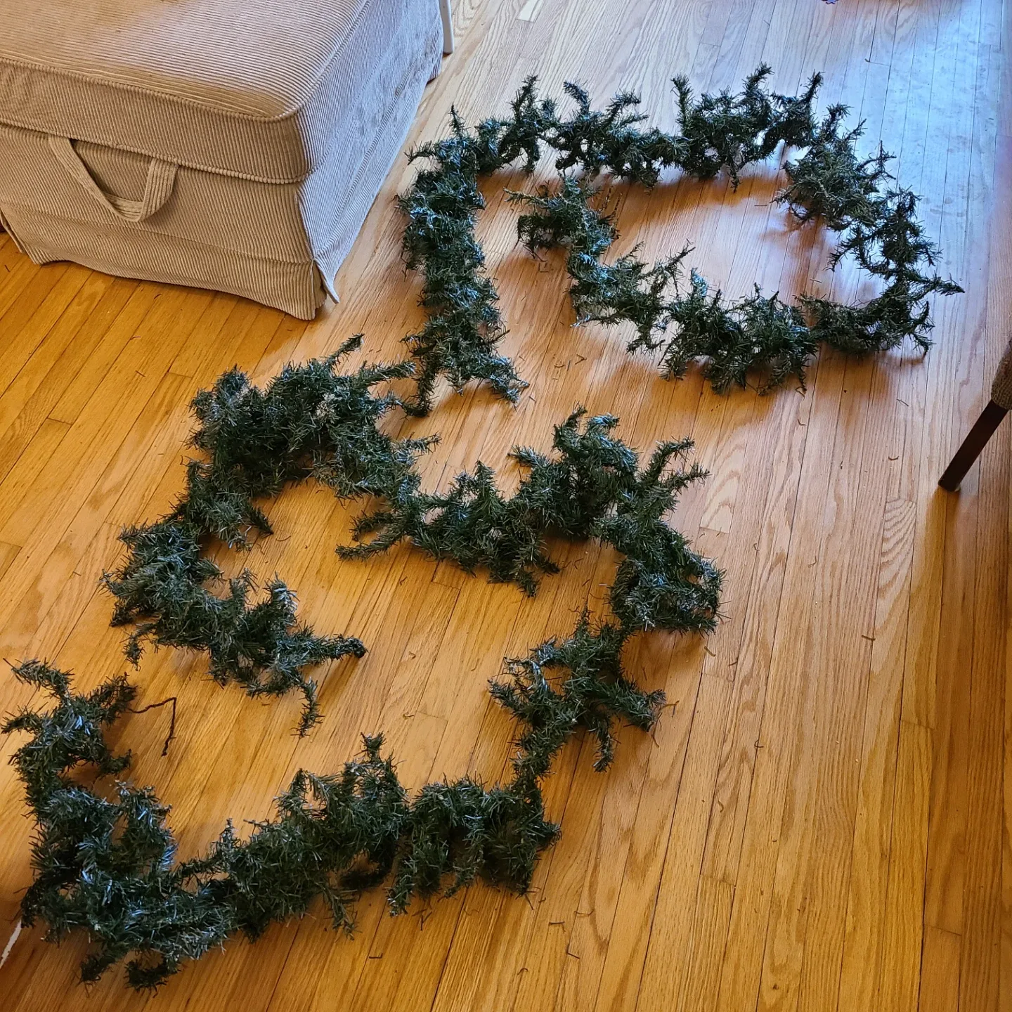 (2) 9ft Christmas Garland's for $8! thumbnail