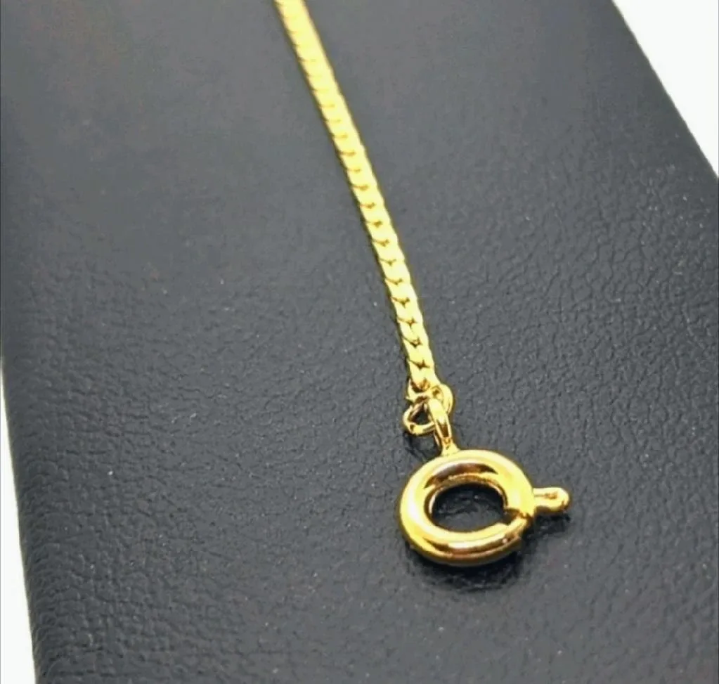 ✨️ Vintage 3 Pc Herringbone Chains & Bracelet Set in 14k Premium image indicator(3)