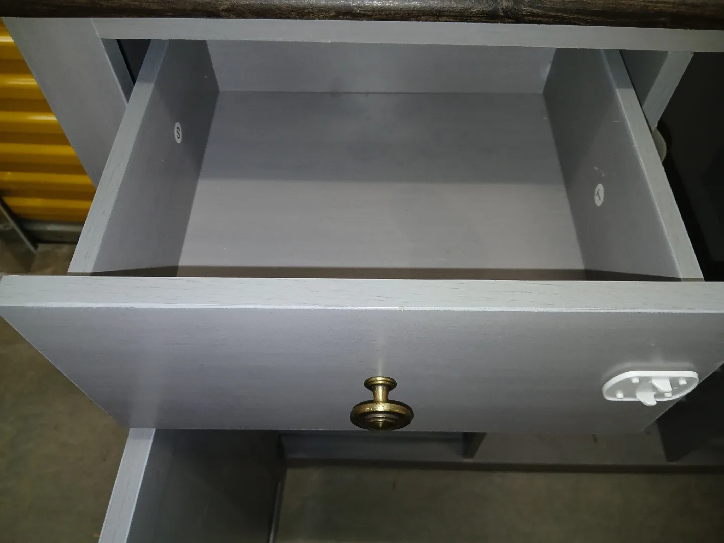 Gray Wooden Bar Cabinet image indicator(4)