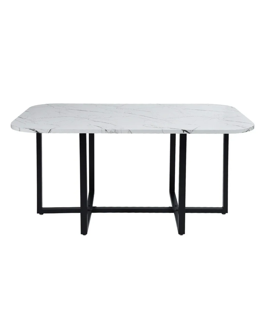 FurnitureR Set of 7 Modern Dining room table image indicator(6)