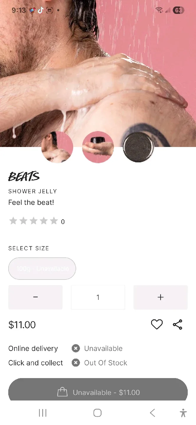 Beats Shower Jelly thumbnail