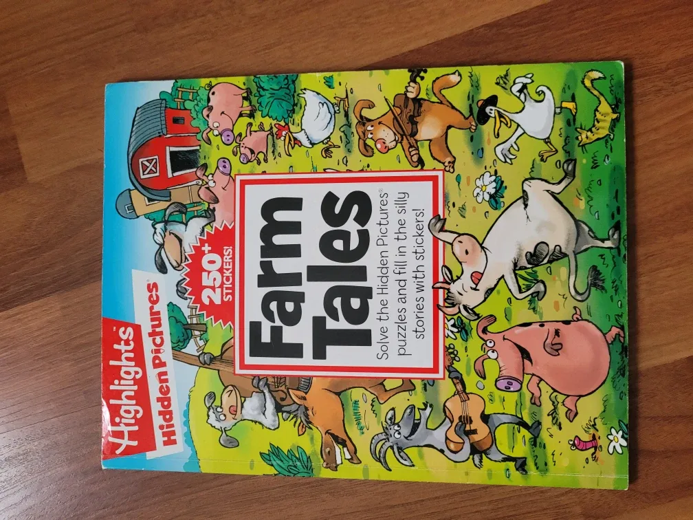 Highlights Hidden Pictures Farm Tales