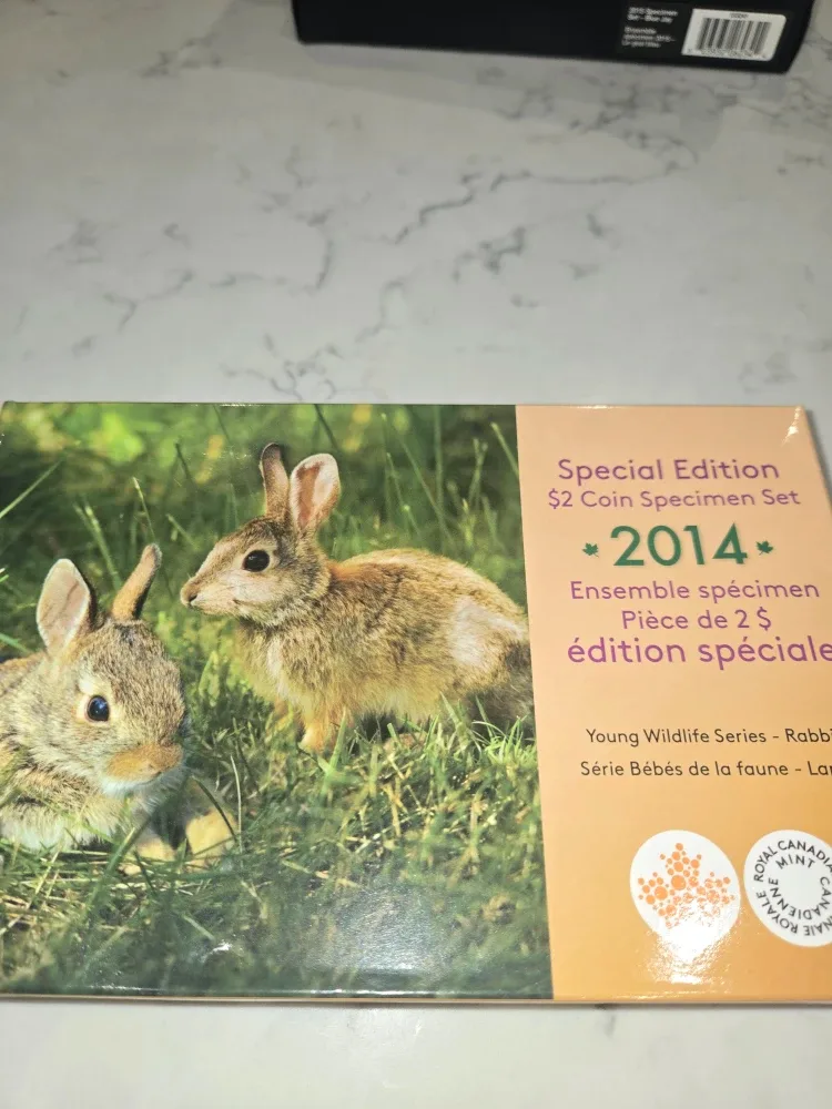 2014 Royal Canadian Mint $2 Coin Set