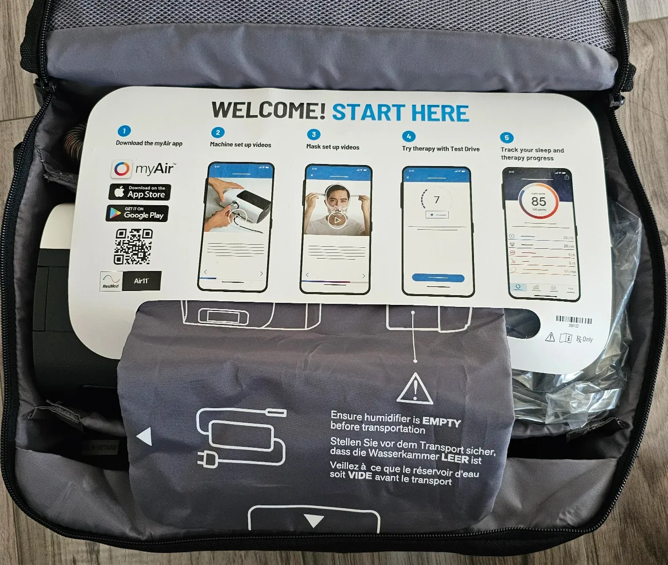 ResMed AirFit N30i CPAP Mask - Size M image indicator(3)