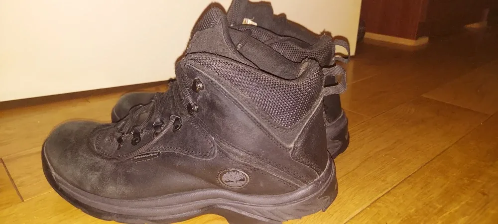 Timberland Black Leather Hiking Boots image indicator(3)