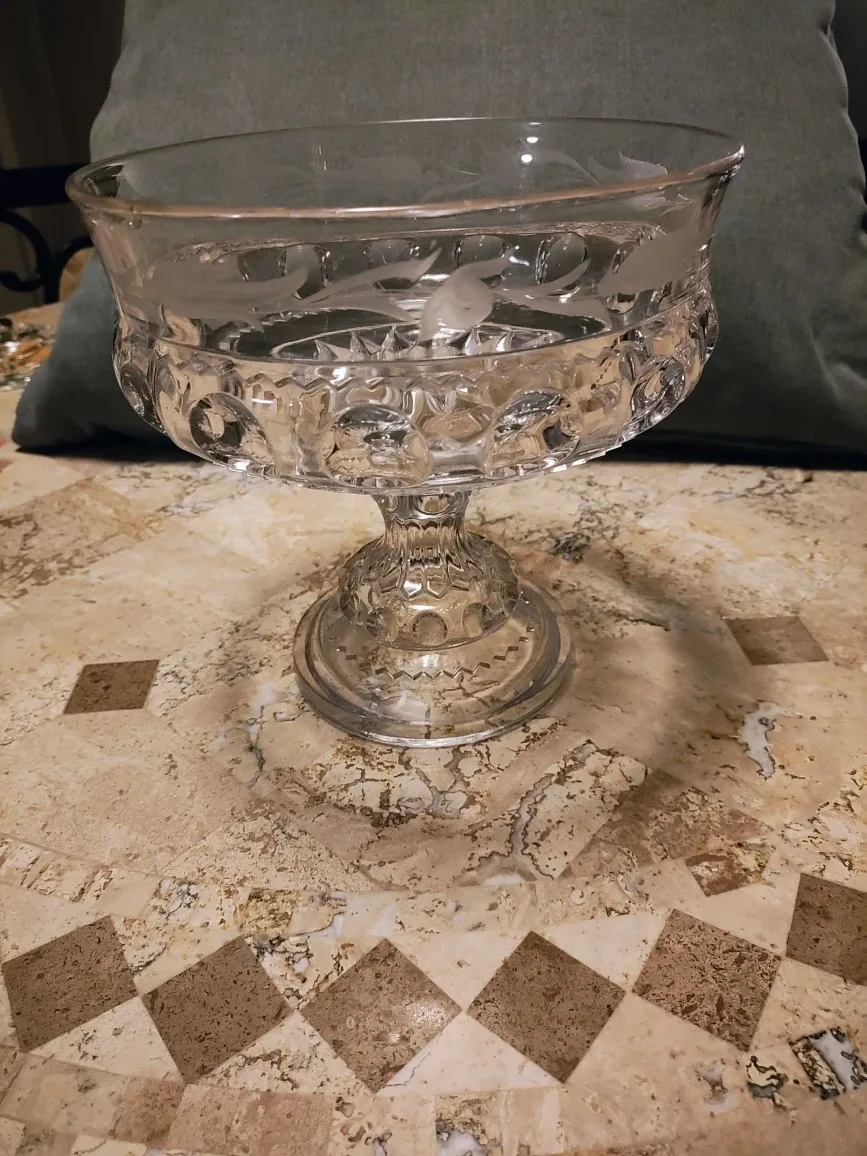 King's Crown pattern compote thumbnail