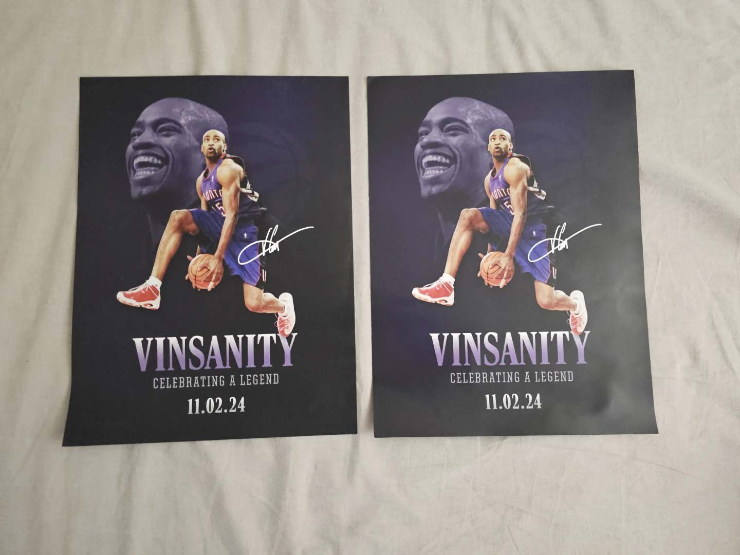 Vinsanity Celebrating a Legend Poster