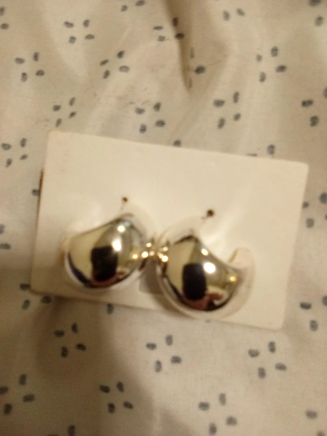 Silver Hoop Earrings