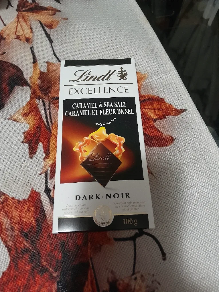 Lindt Excellence Caramel & Sea Salt Dark Chocolate