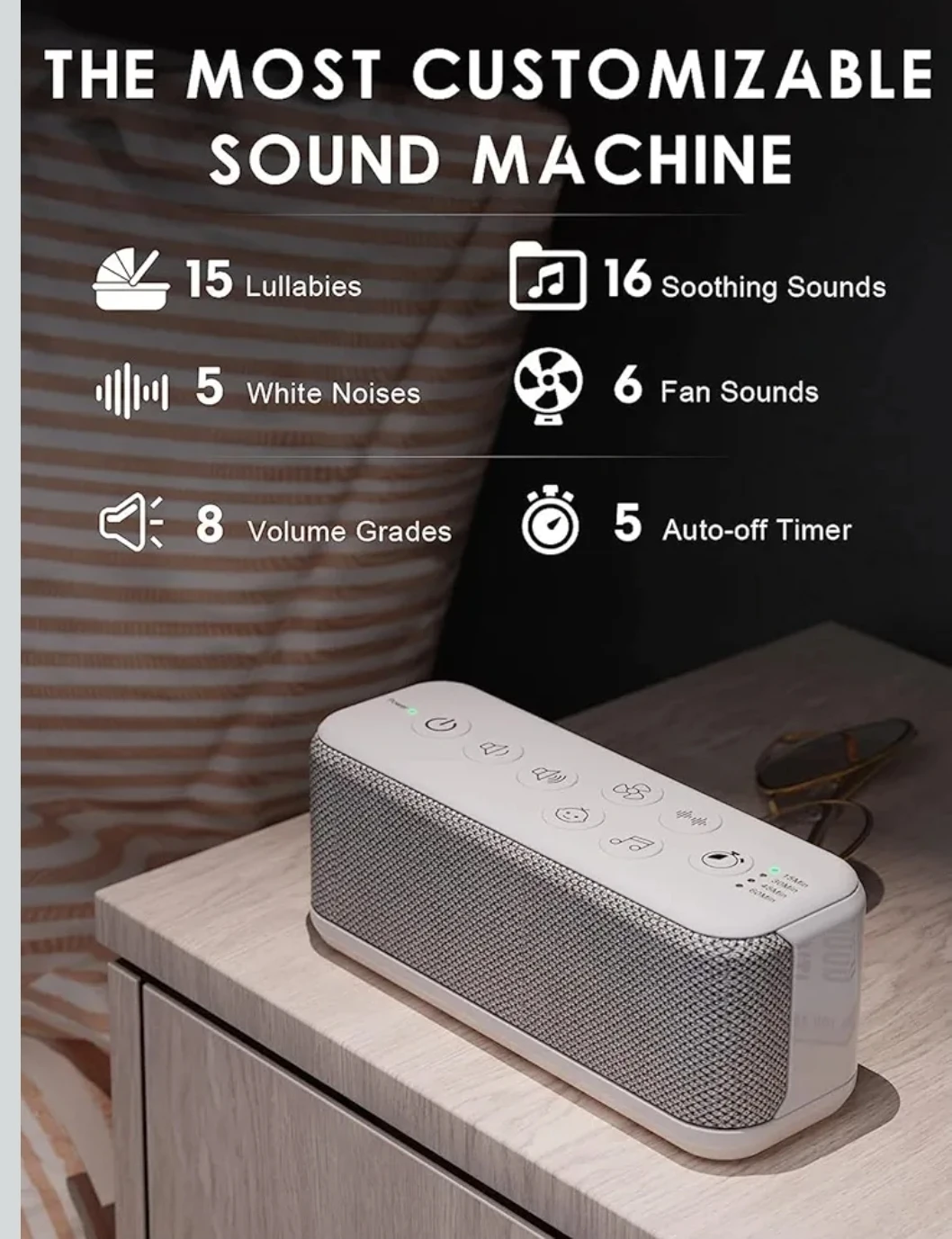 White Noise Machine - Adult & Baby - NEW - photo 2