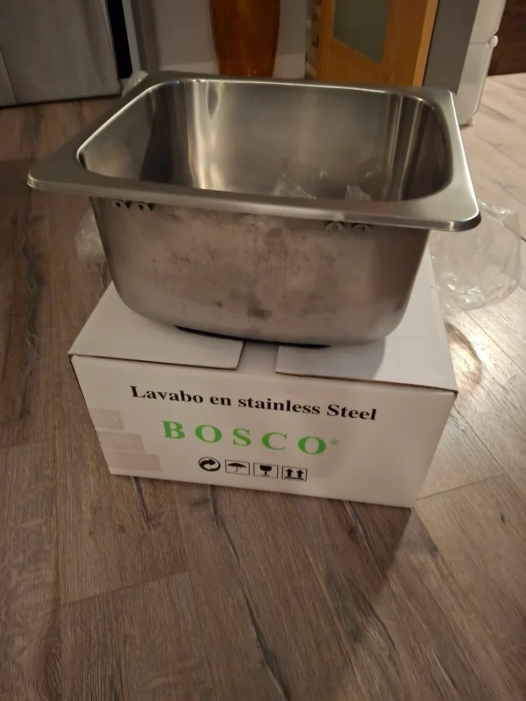 Bosco Stainless Steel Laundry Sink - New in Box!