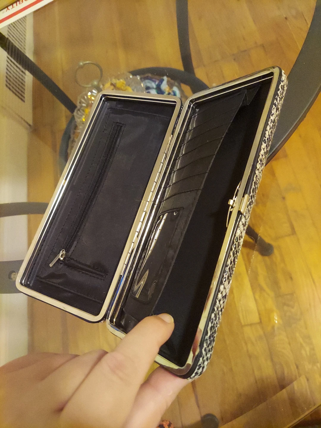 NEW **NEW YORK ** SNAKE WALLET ** - photo 3