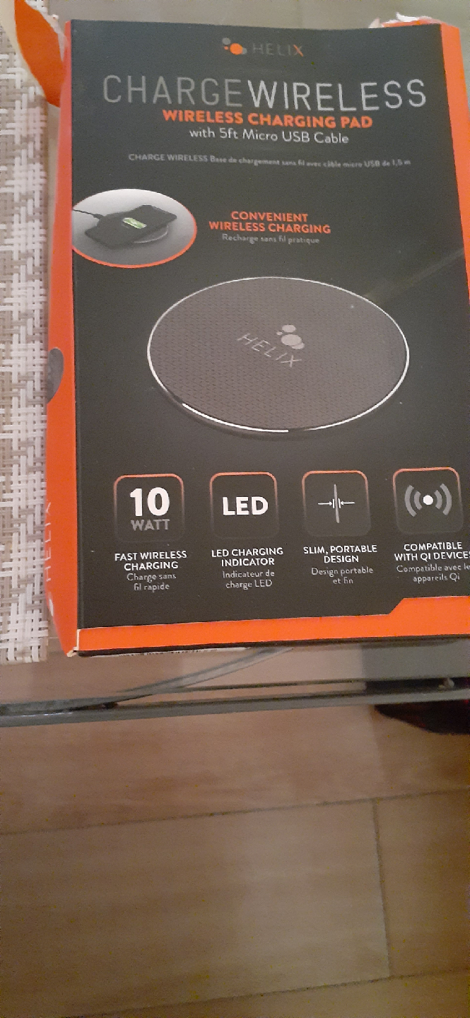 🥕Helix Charge Wireless Pad - Like New! - photo 2