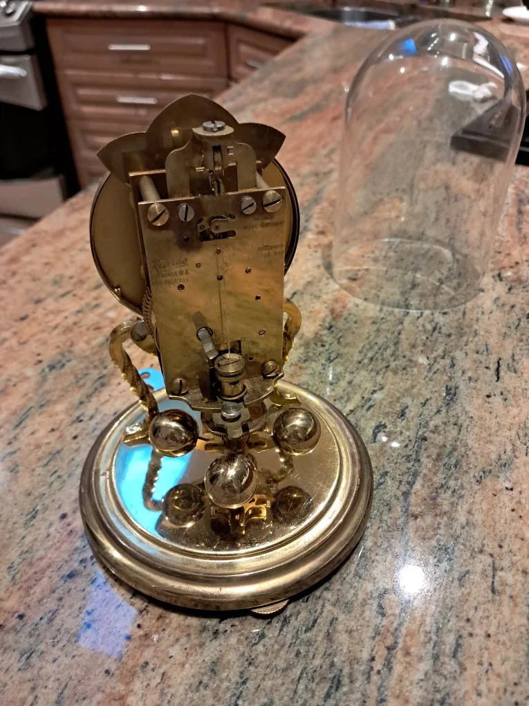 Kundo Anniversary Clock with Glass Dome image indicator(2)