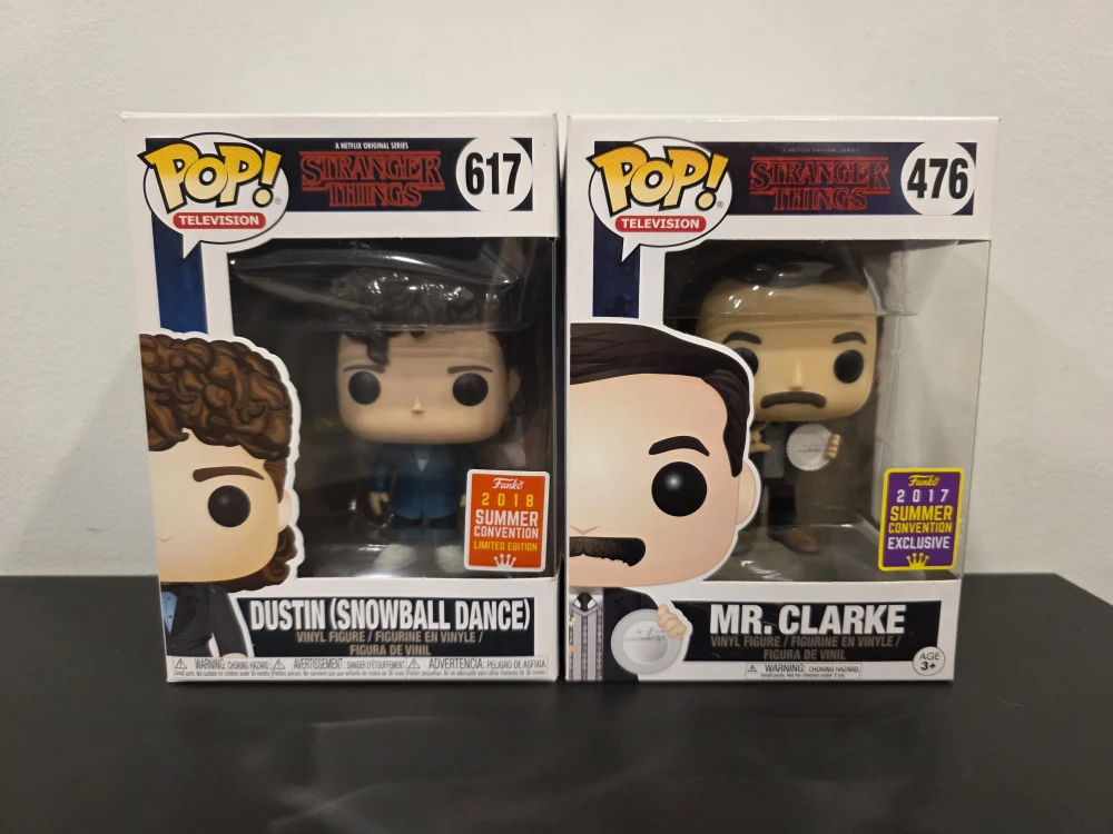 Funko Pop Stranger Things Dustin & Mr. Clarke