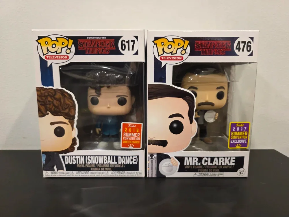 Funko Pop Stranger Things Dustin & Mr. Clarke