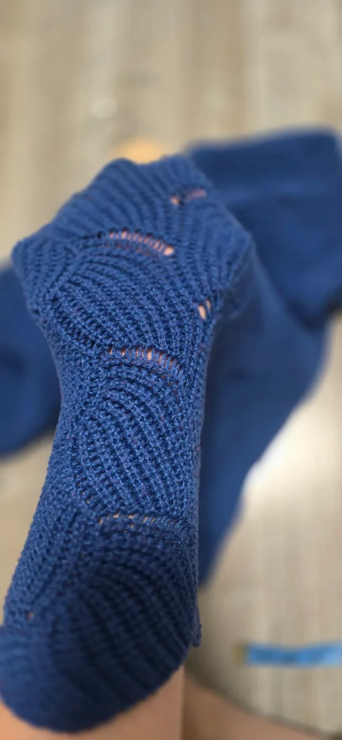 Blue Knit Sweater image indicator(4)