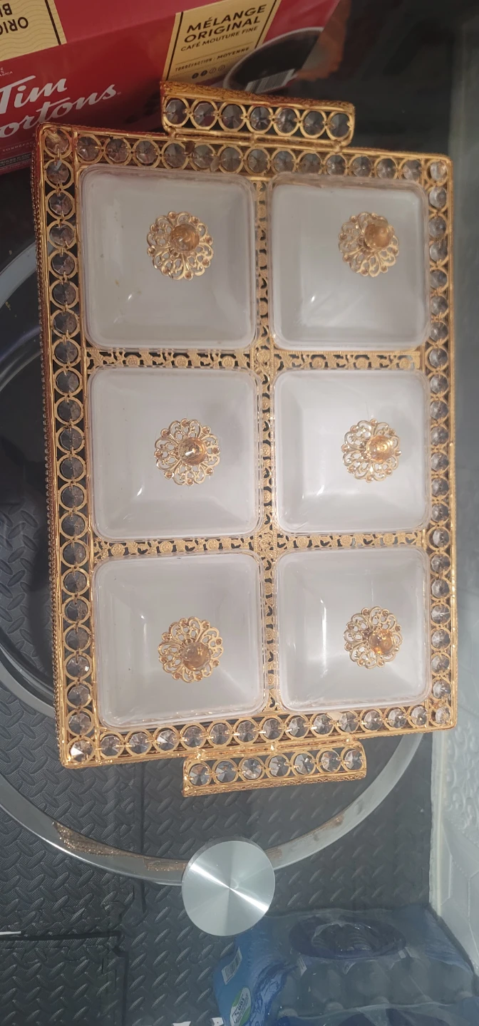 Gold Decorative Candy/Nut Tray