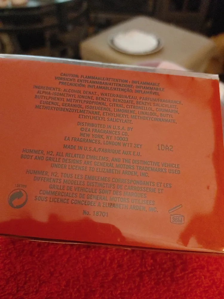 Hummer H2 Eau de Toilette Spray - 125 ml (New) image indicator(2)