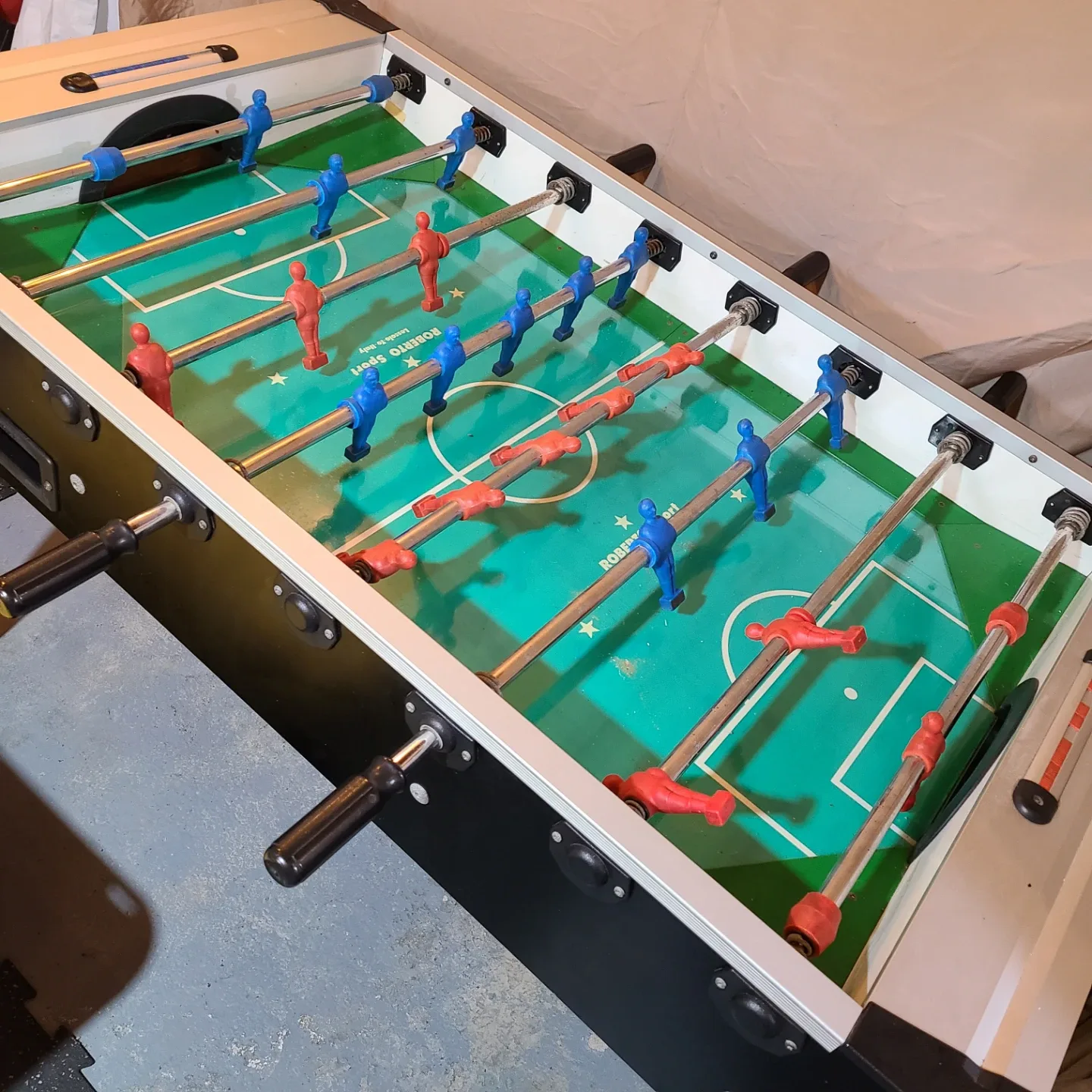 Roberto Sport Foosball Table - Lessolo To Italy for $120! image indicator(6)