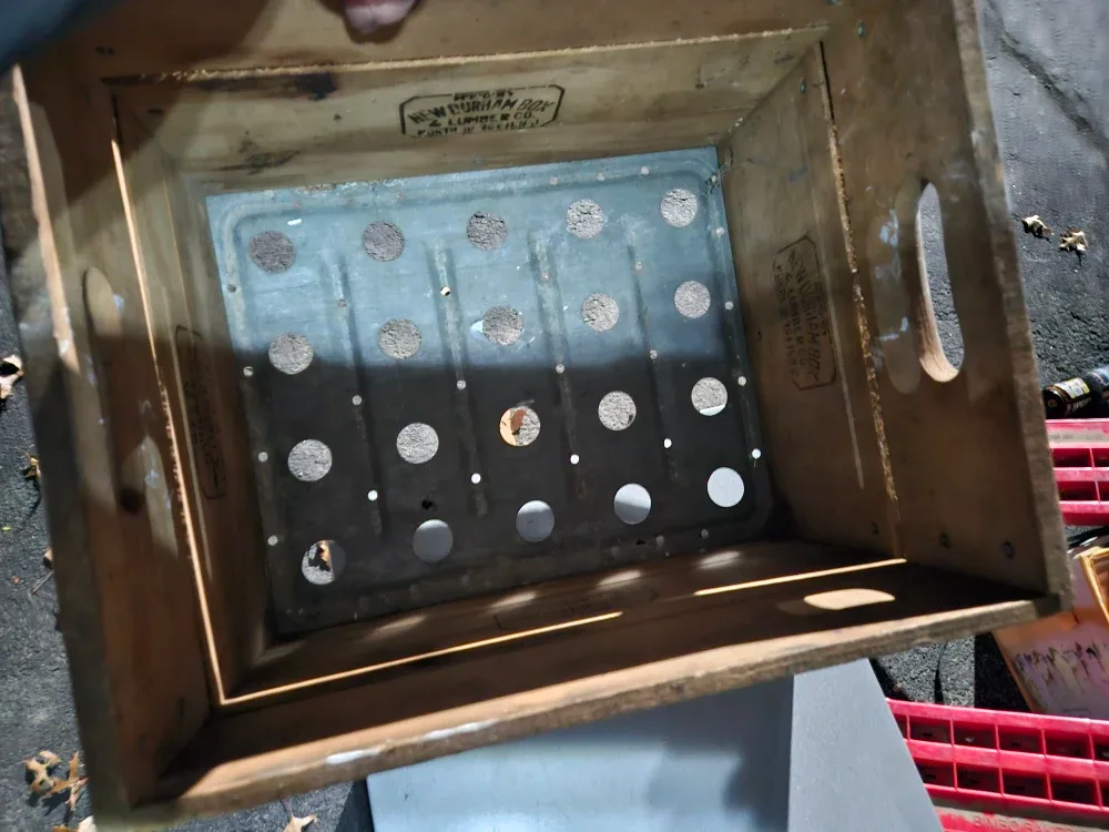 Queens Farms Inc. Wooden Crate - Ozone Park L.I. image indicator(8)