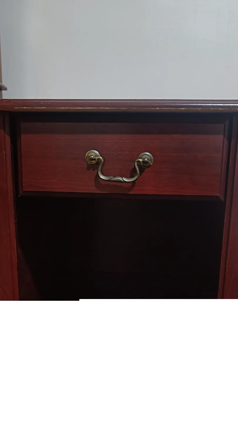 Wooden Side Table with Drawer