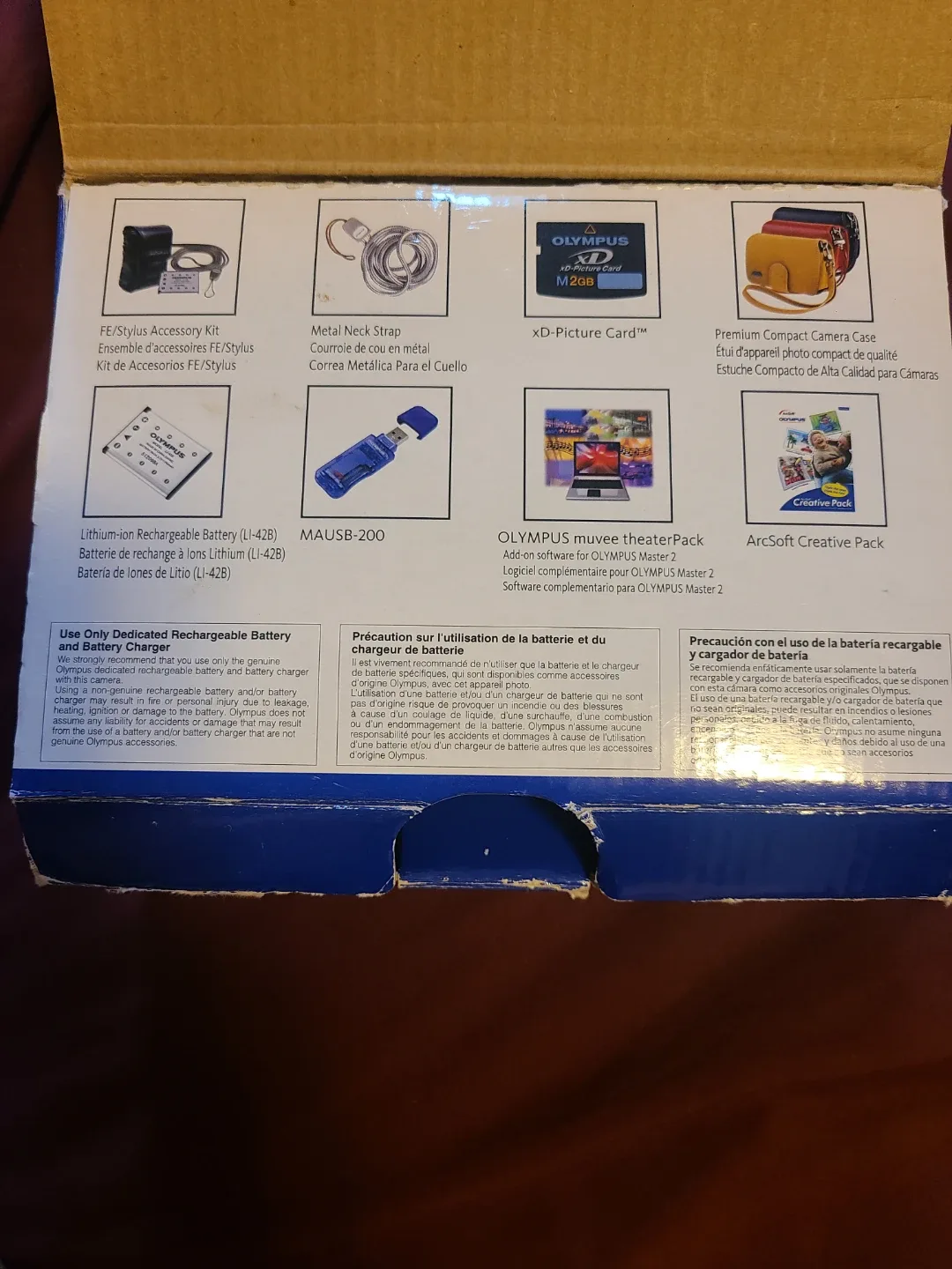 Olympus FE-220 7.1 Megapixel Digital Camera image indicator(9)