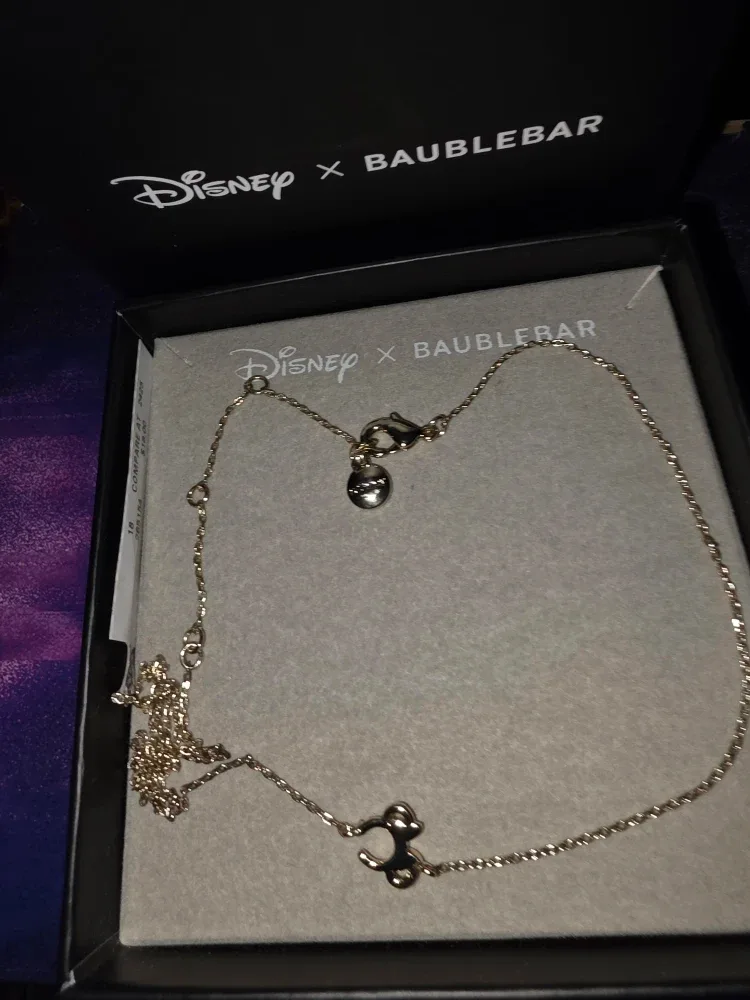 Disney x BaubleBar Mickey Mouse Necklace