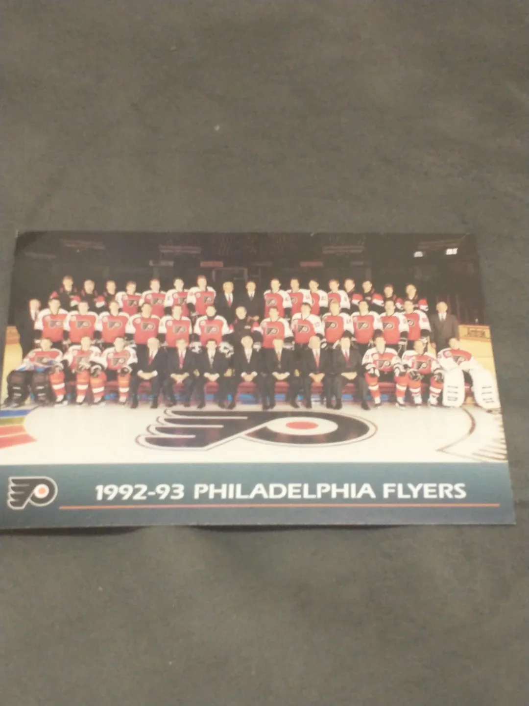 1990-91, 1991-92, 1992-92 NHL Philadelphia Flyers team postcards image indicator(6)