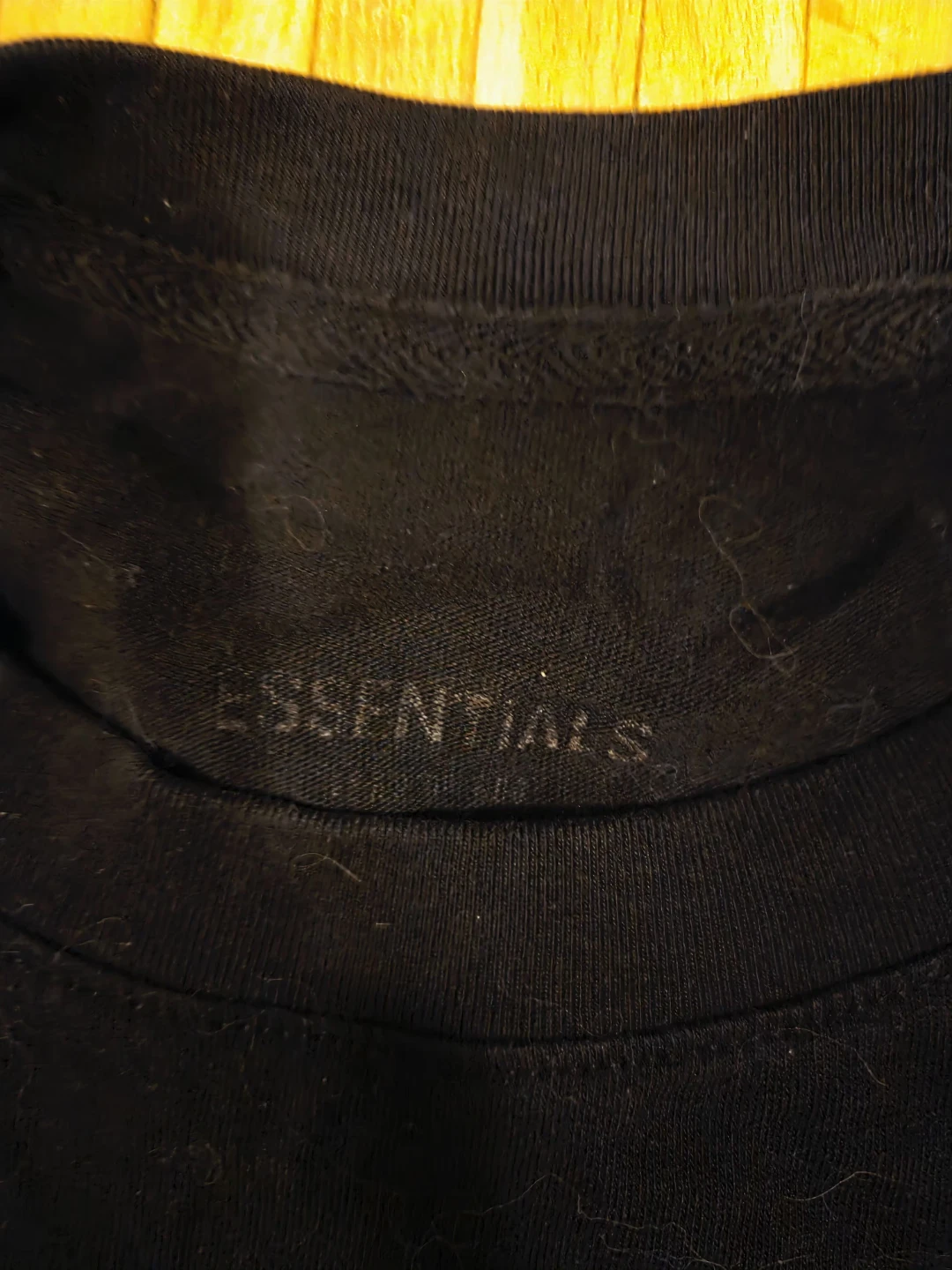 Essentials Black T-Shirt - photo 2