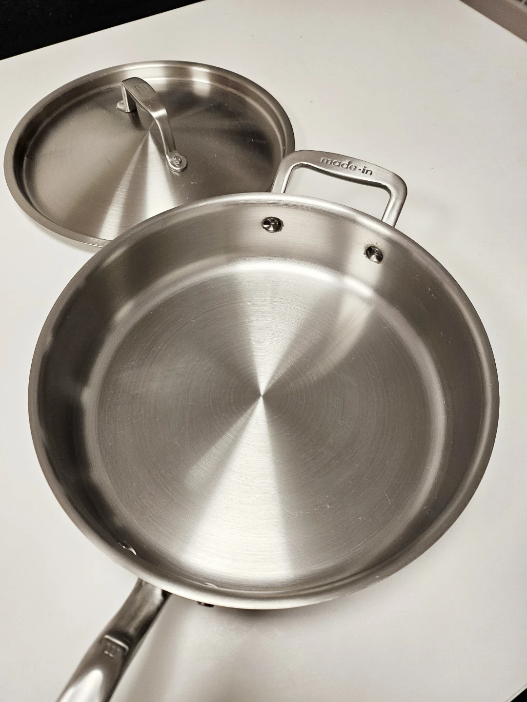 [Kitchen] Made In 3.5 Quart Stainless Steel Saute Pan - photo 2