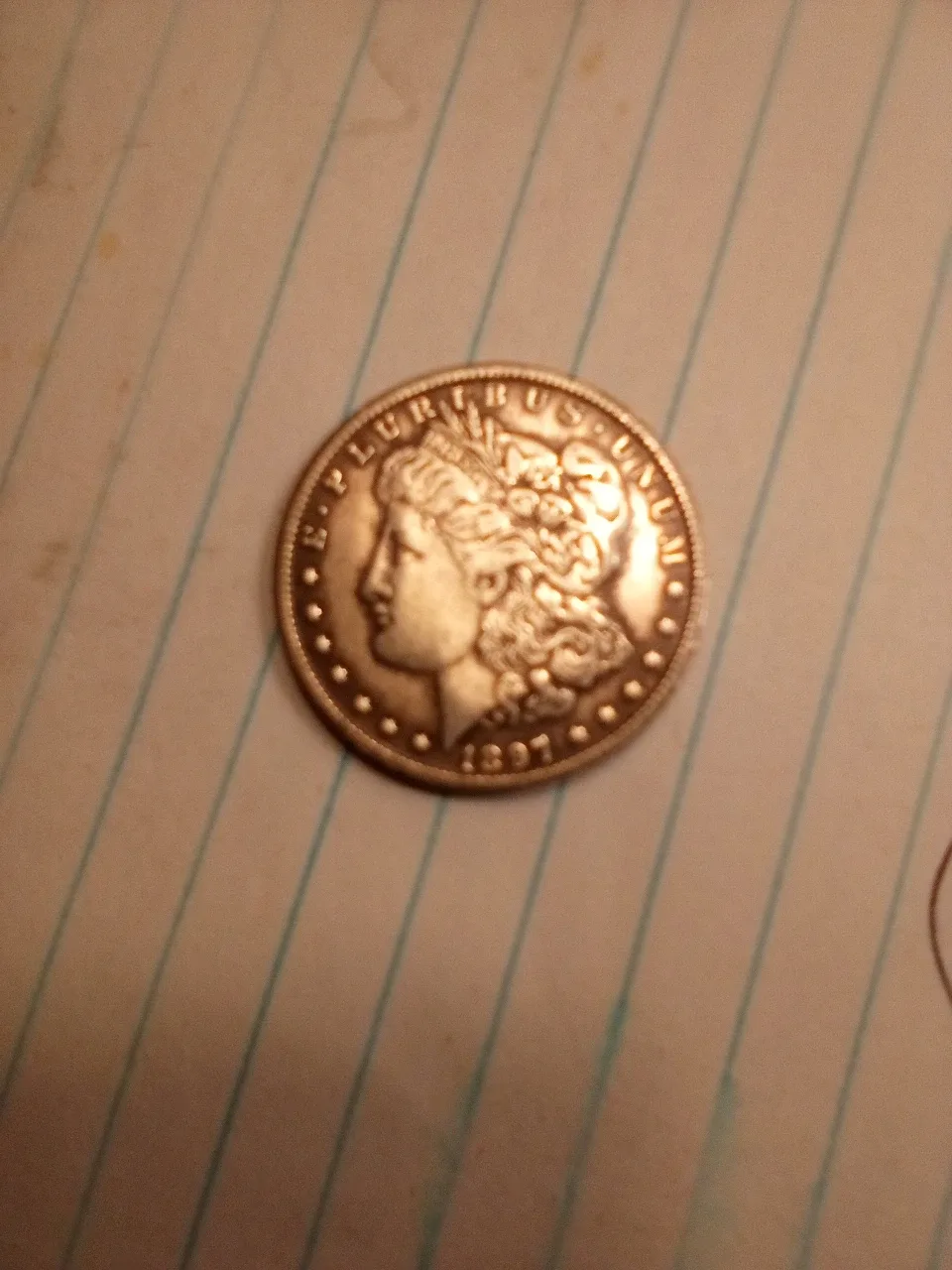 1897 Morgan Silver Dollar