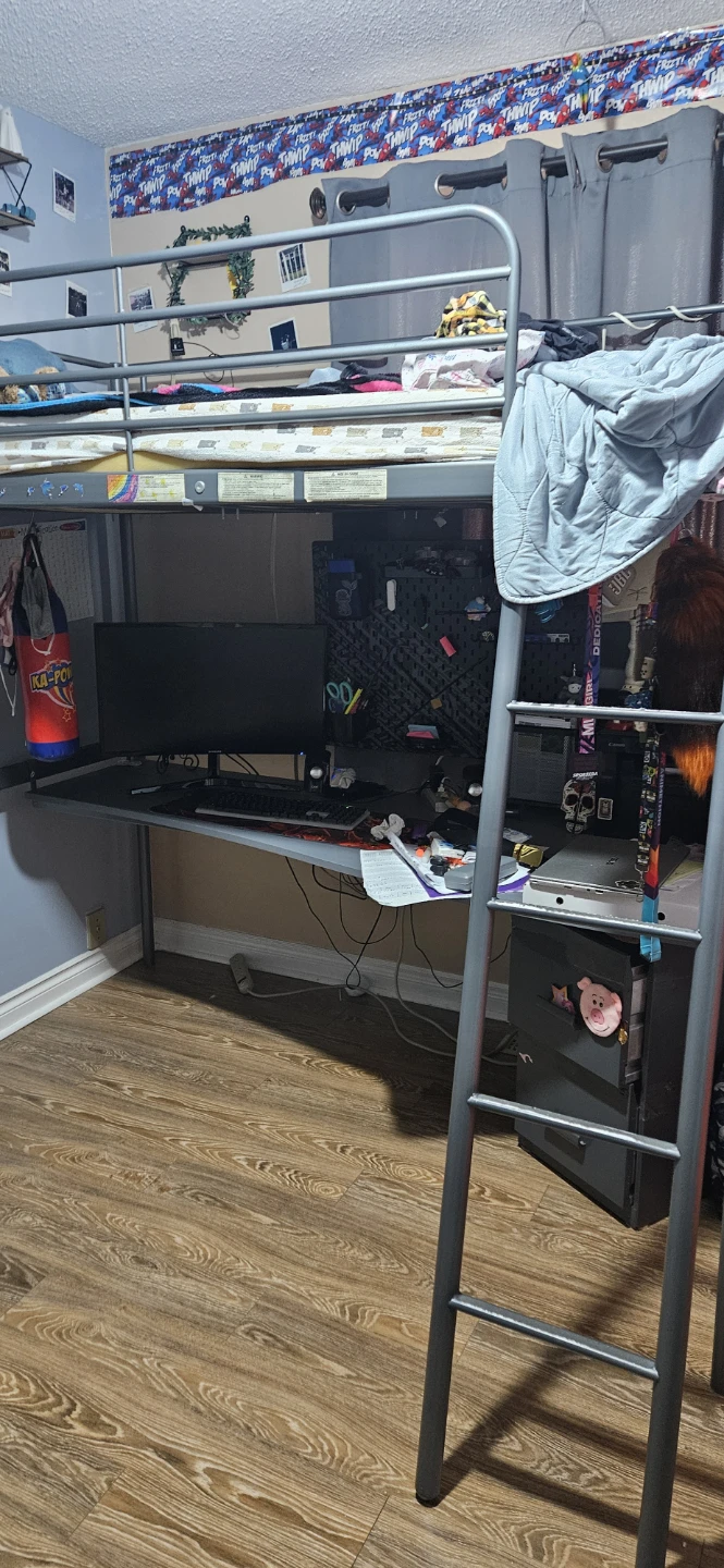 Kids Loft Bed with Desk - photo 2