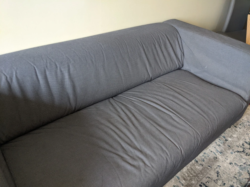 IKEA 2-Seat Sofa - Grey - photo 3
