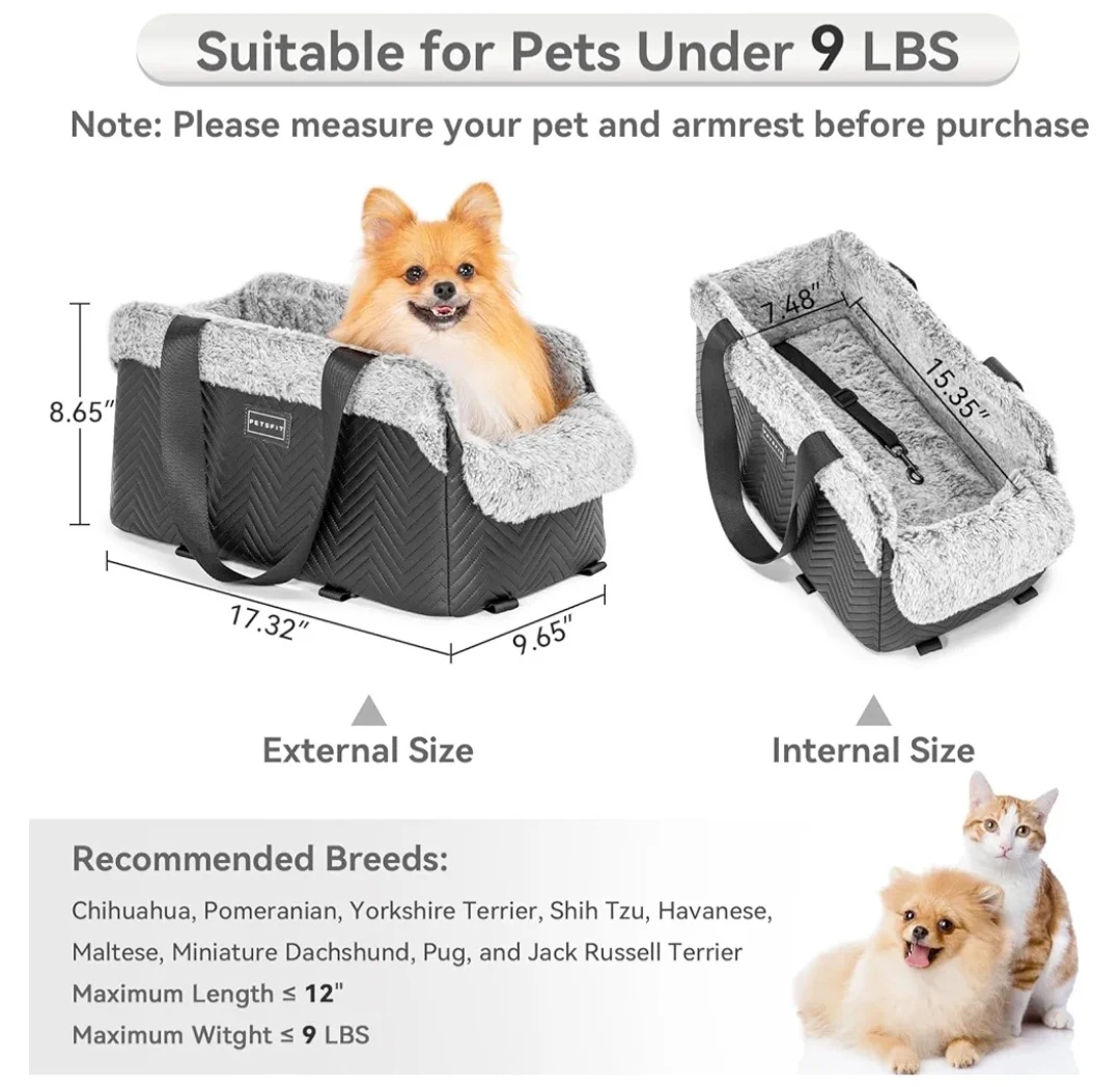 PETSFIT Dog Car Seat - Console Carrier - photo 3