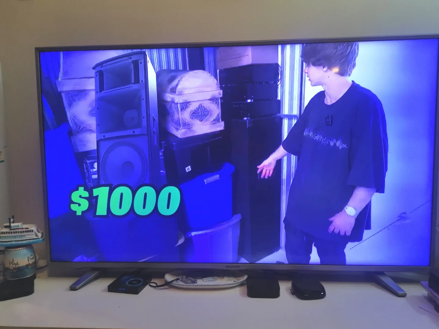 Sharp 55" 4K TV image indicator(6)