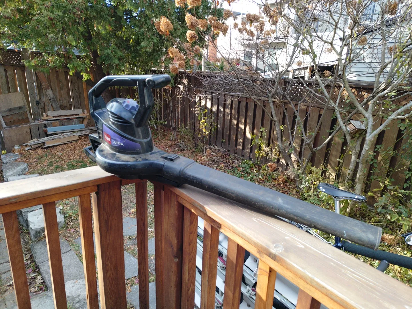 Toro Ultra leaf blower.