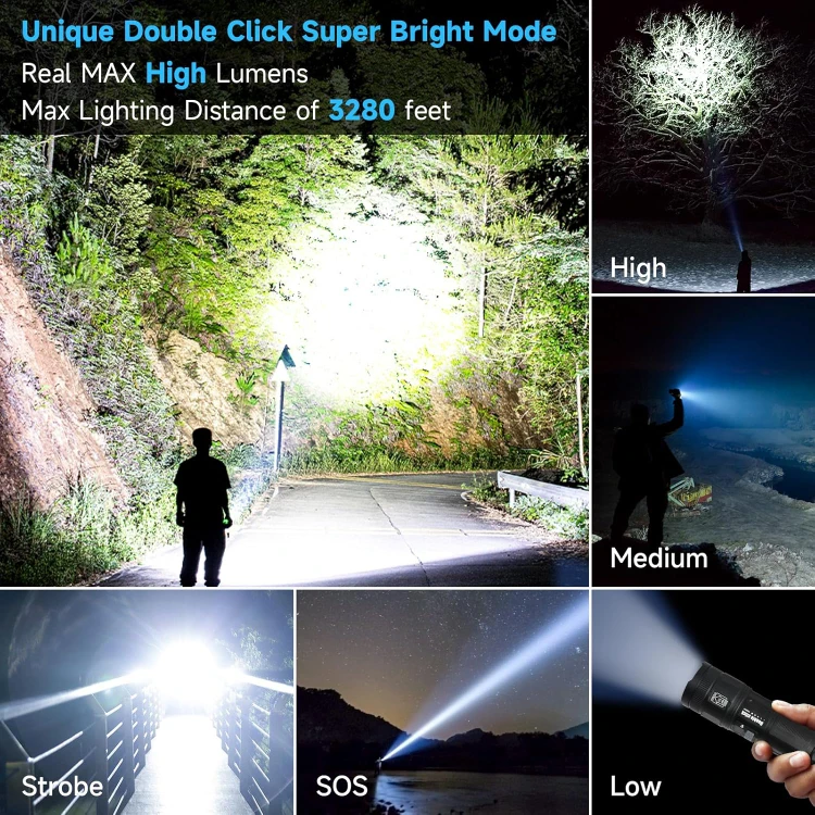 Rechargeable Flashlights High - photo 2
