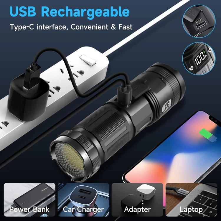 Rechargeable Flashlights High - photo 5