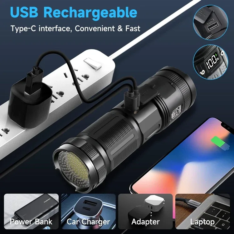 Rechargeable Flashlights High image indicator(5)