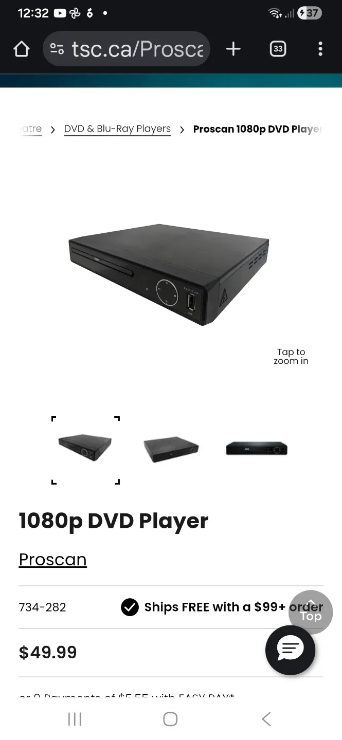 🥕 NEW Proscan PDVD6670 HDMI DVD Player w/ USB  Port 🥕 image indicator(5)