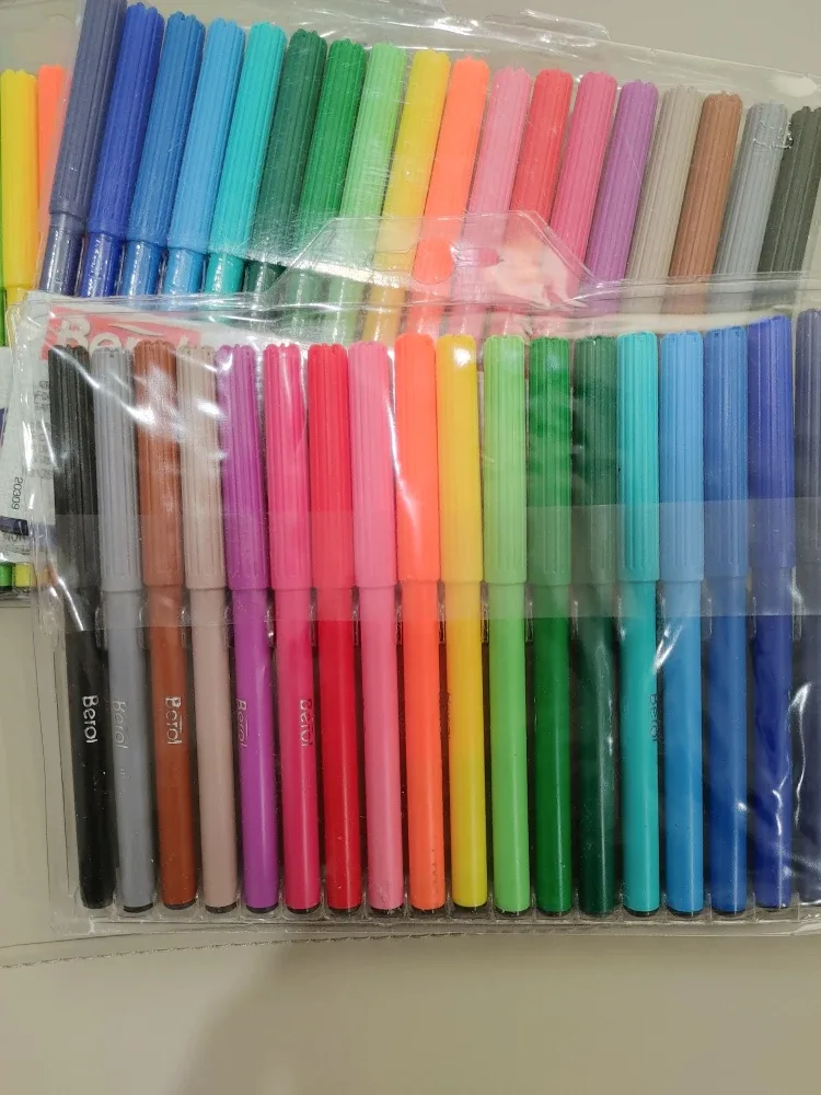 💚THREE PACKAGES OF BEROL MARKERS BRAND NEW ITALY image indicator(3)