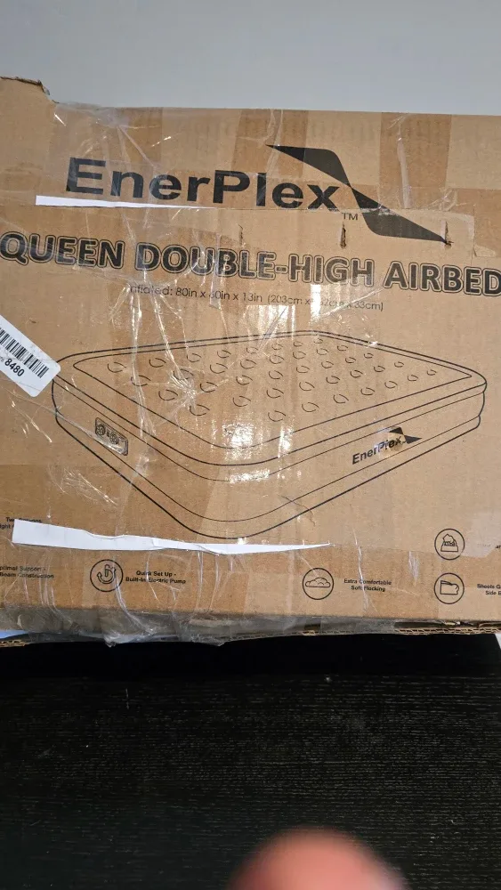 EnerPlex Queen Double-High Airbed - New in Box! image indicator(4)
