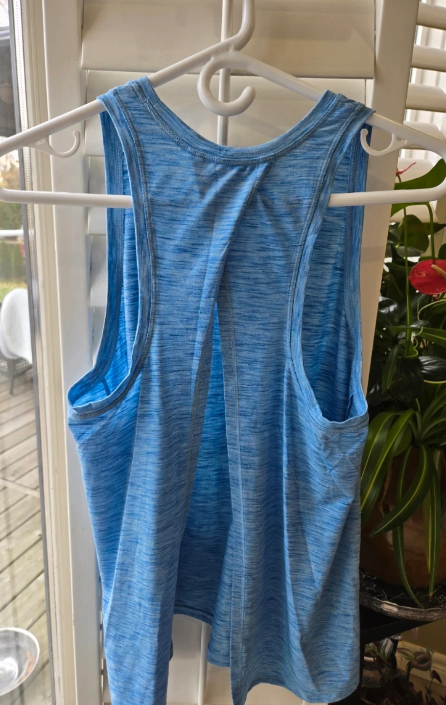GapFit Breathe Tank Top - Blue, Size S - photo 2