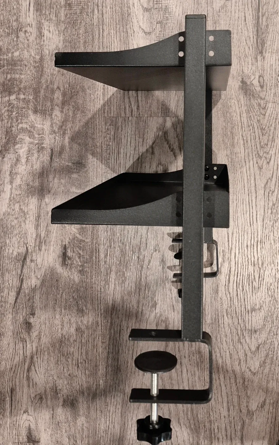 16" Clamp-On Adjustable Desk Shelf - 2-Tier image indicator(5)