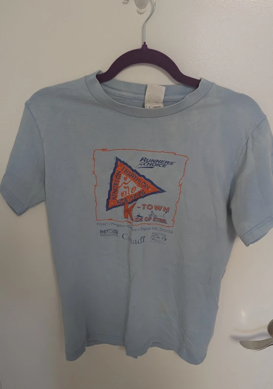 Brand New Kingston Triathlon Shirt - Youth Small