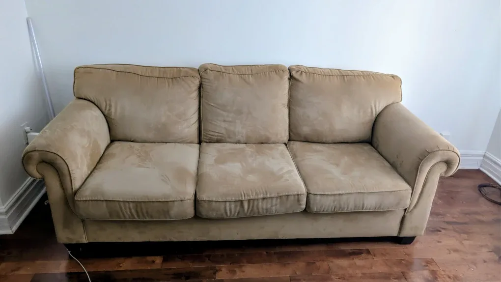 Beige 3-Seater Sofa