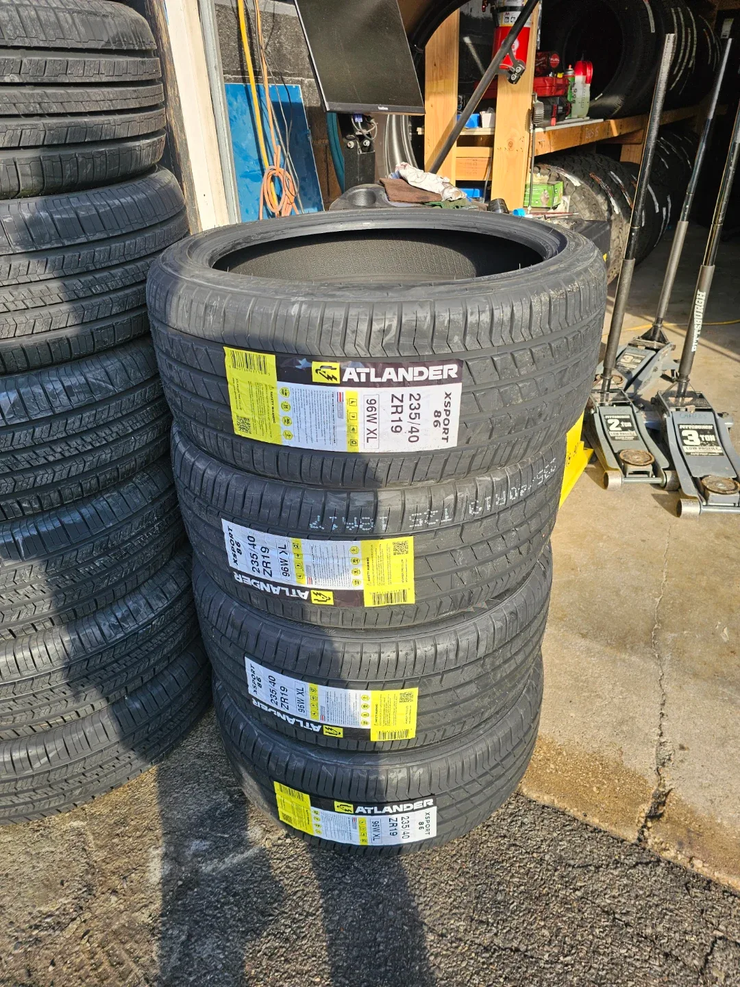 Set of Aplus and Atlander Tires - Various Sizes image indicator(5)