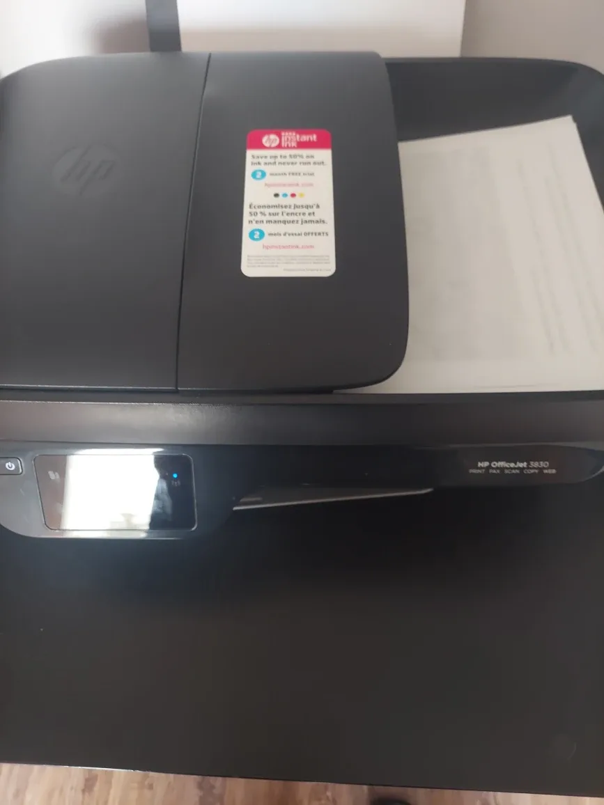 HP OfficeJet 3830 Printer - Print, Scan, Copy image indicator(4)